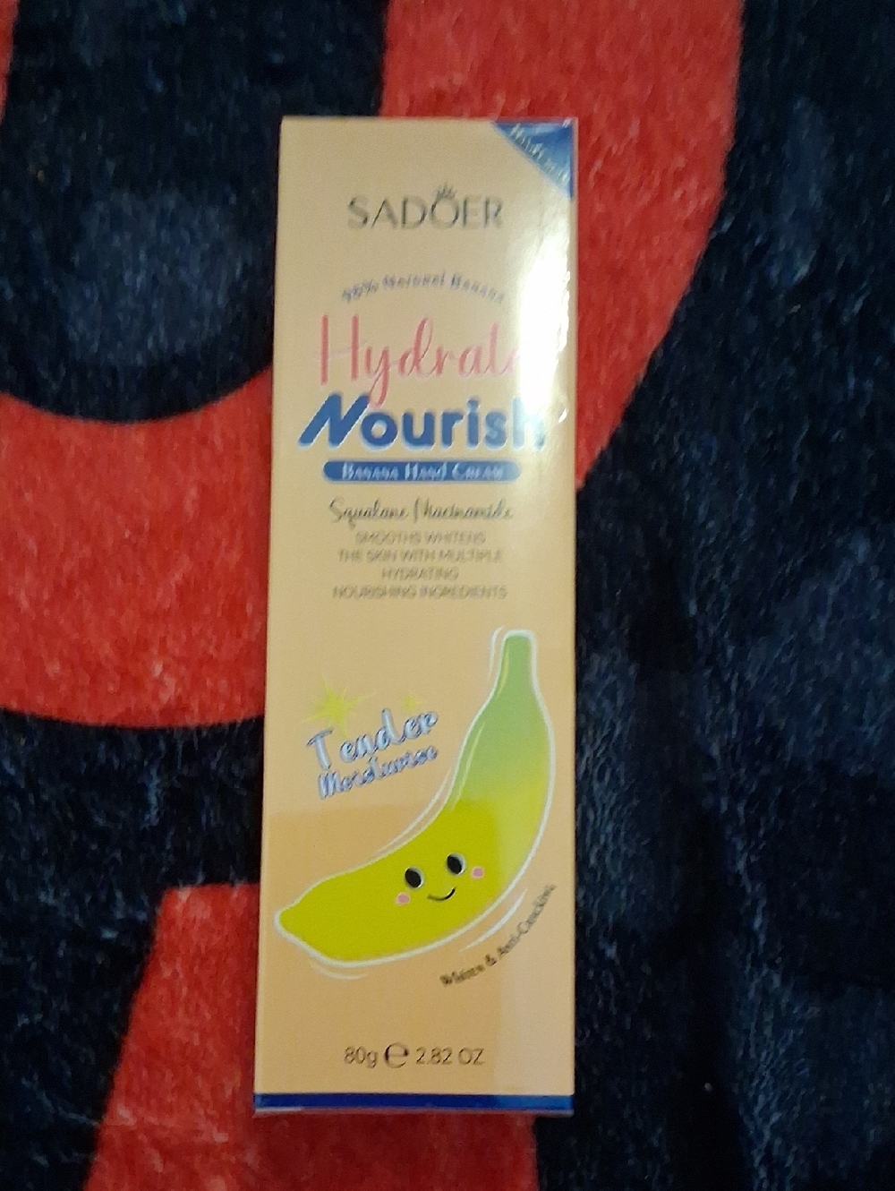 SADØR Hydrate Nourish Banana Hand Cream - Yellow